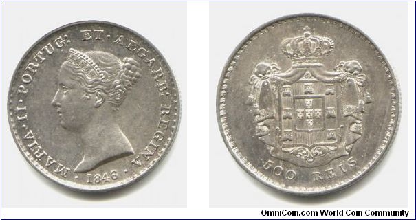 500 Reis - 1846