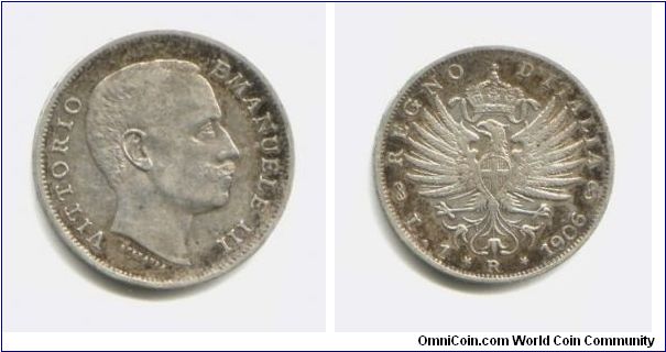 1 Lira - 1906