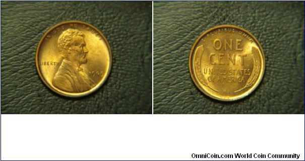 1909-VDB Lincoln Wheat Cent

The VDB is located at the very bottom near the rim on the reverse. Only found on the 1909 and 1909-S Wheat Cents.