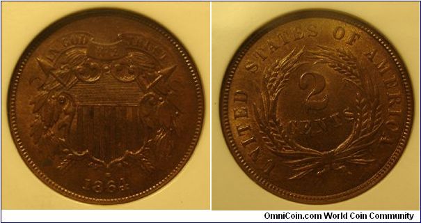 Large Motto MS-64 BN by NGC. My first MS copper, not the last! :)