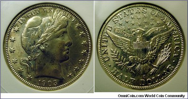 1903-S EF details, Net VF 20 Whizzed: Anacs.