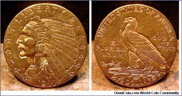 Gold Quarter Indian, Raw.