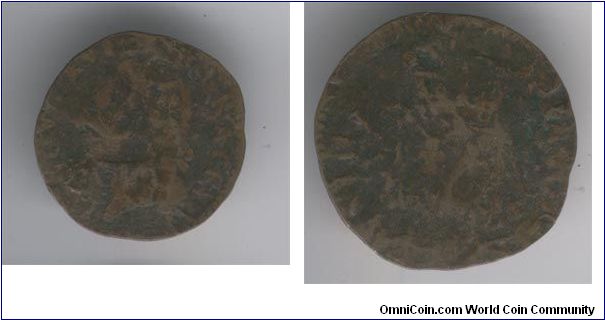 Copper European coin, junk bin find, which it is junk, but it was neat for 0.10! :)