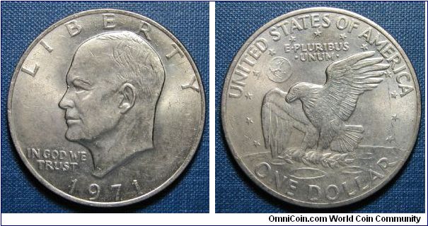 1971 Eisenhower Dollar