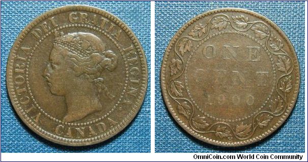 1900 Canada Large Cent