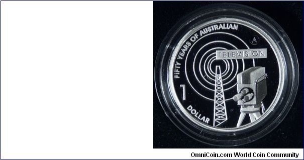 50 Years of Television
Special Issue ANDA show
A mintmark
Silver