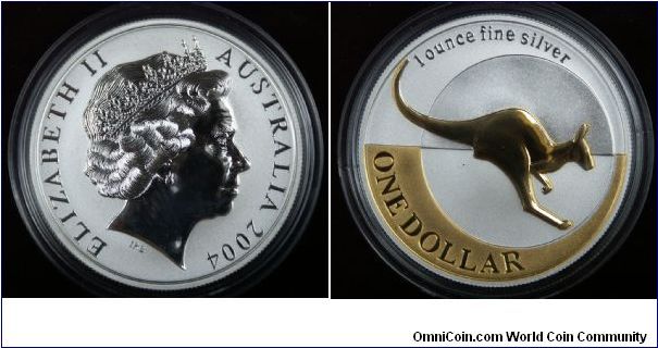 Gold Plated Silver Kangaroo

Mintage: 12,500