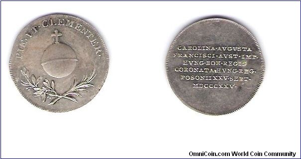 Austrian corination medal