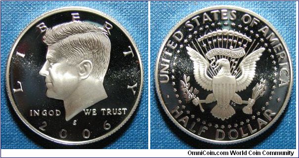 2006-S Kennedy Half Dollar Silver Proof