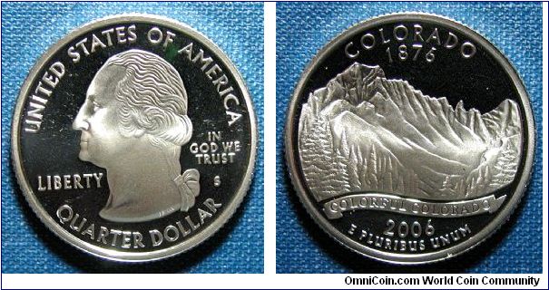 2006-S Colorado State Quarter Silver Proof