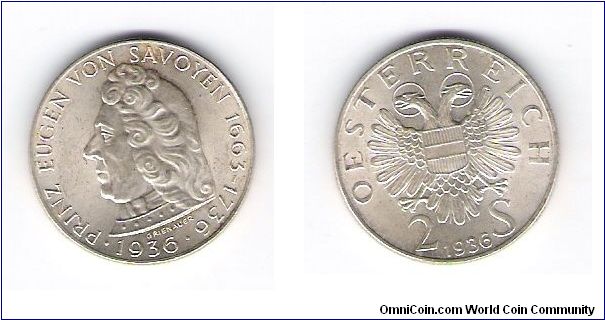 2 shilling
.500 minted
KM#2858(668)
.640 silver/2469OZ