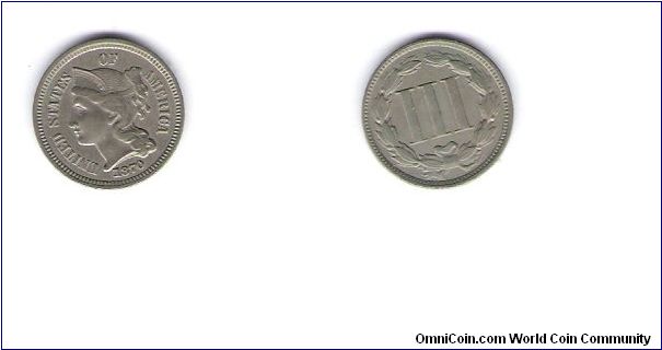 3 cent nickel