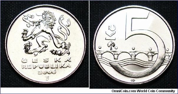 2006 Czech Republic 5 Korun