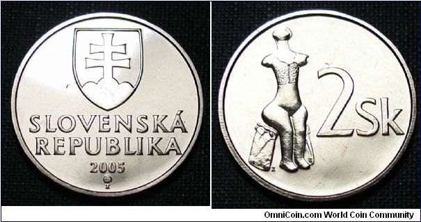 2005 Slovakia 2 Korun