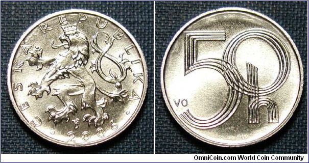 2006 Czech Republic 50 Haleru