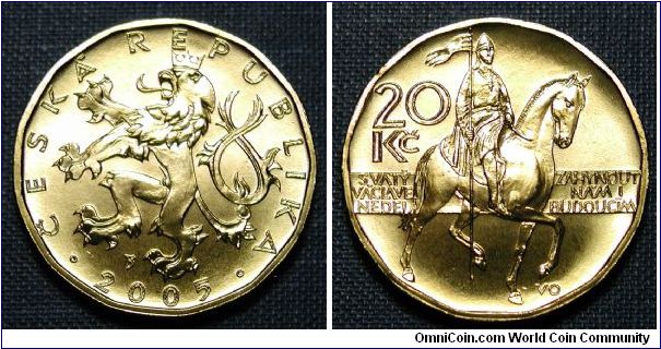 2005 Czech Republic 20 Korun