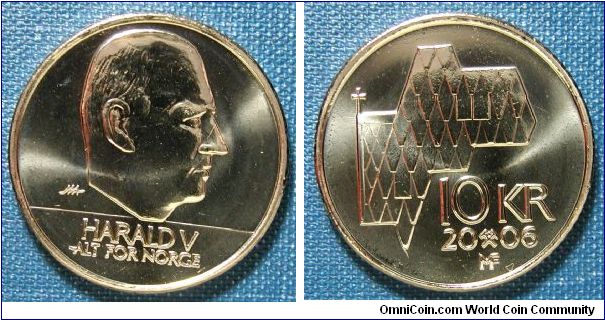 2006 Norway 10 Kroner