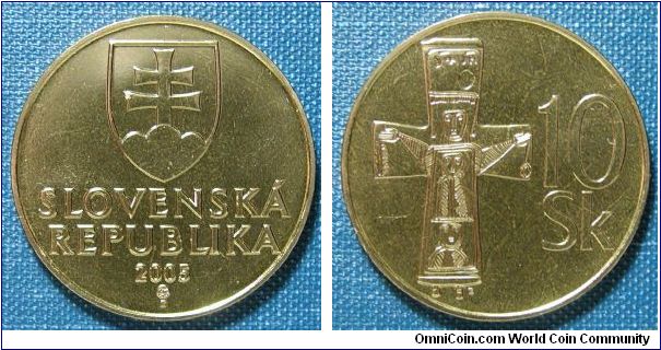 2005 Slovakia 10 Korun