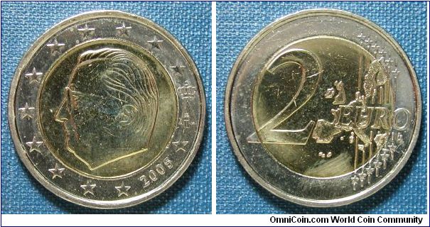 2005 Belgium 2 Euro