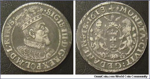 Gdansk/Danzig 1/4Thaler(Ort)
