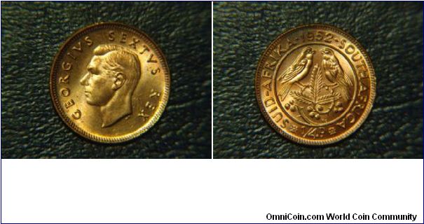 1952 1/4 Penny