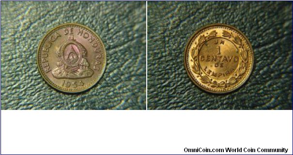 1954 1 Centavo