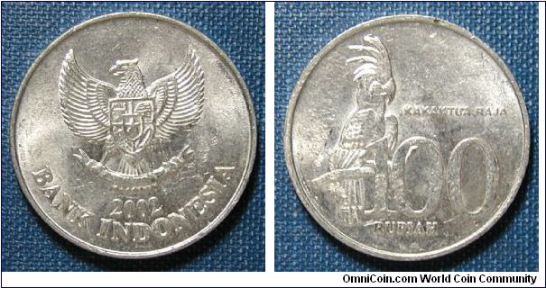 2002 Indonesia 100 Rupiah