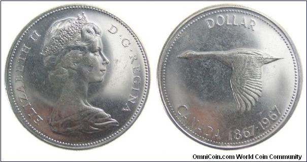 1967 Canadian Dollar
