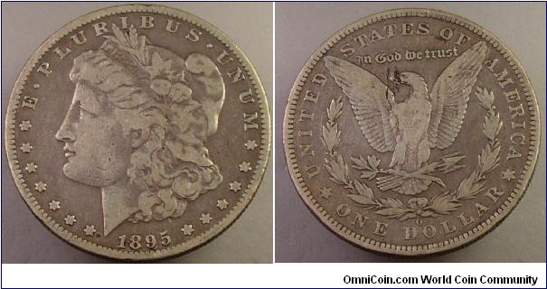 1895 O
mark on beak distracting