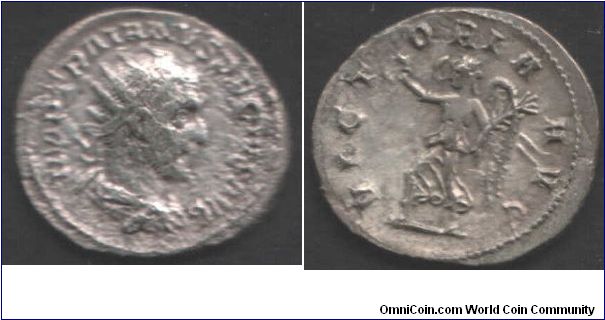 Trajan Decius silver Antoninianus