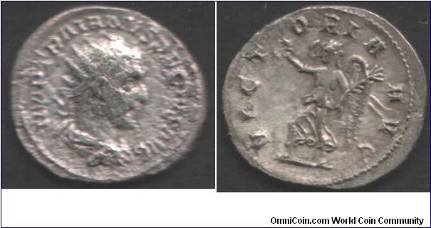Trajan Decius silver Antoninianus