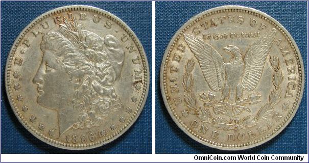 1896-O Morgan Dollar