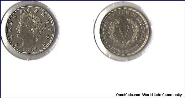 No Cents Liberty Nickel