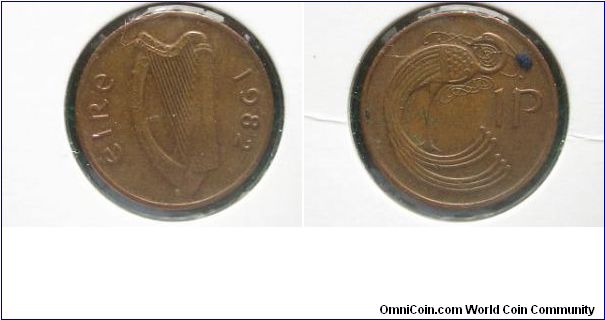 1982 penny ireland