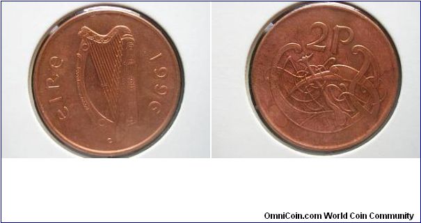 1996 two pence ireland