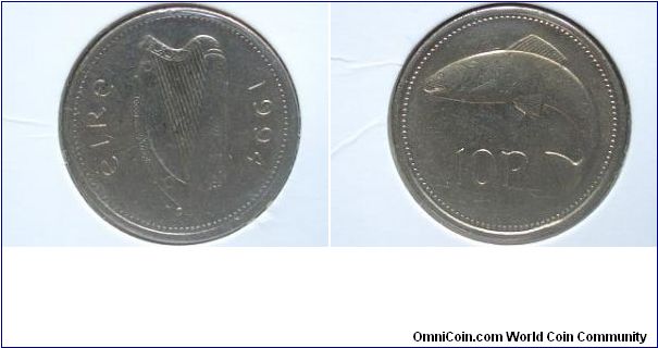 1994 10 pence ireland