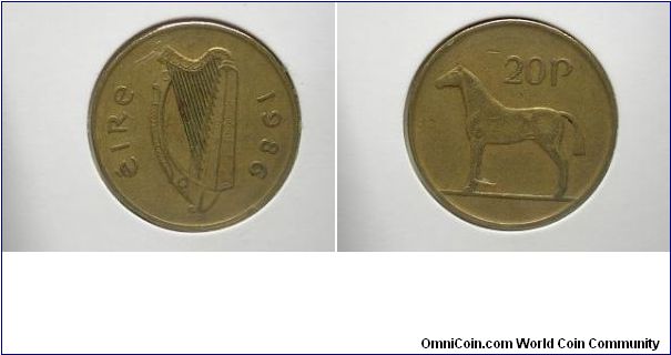 1986 20 pence ireland