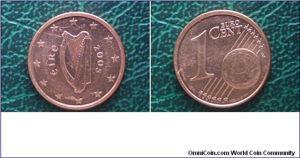 2005 one cent ireland