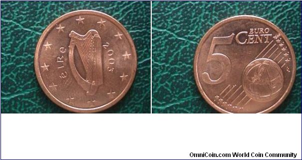 2003 5 cents ireland