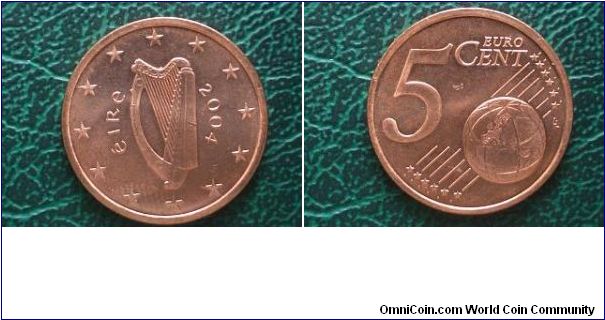 2004 5 cents ireland