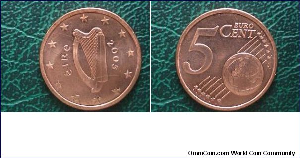 2005 5 cents ireland