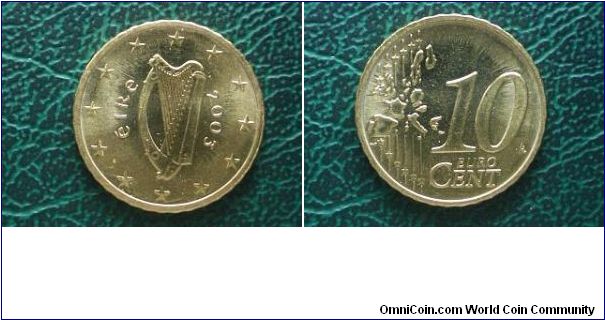 2003 10 cents ireland