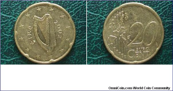 2002 20 cents ireland
