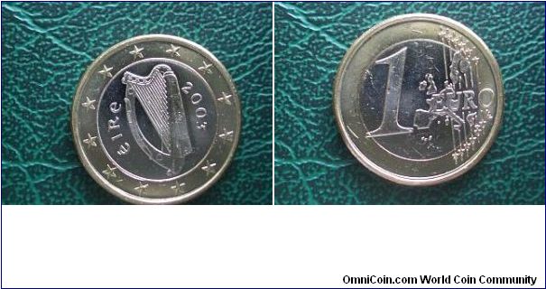 2003 1 euro ireland