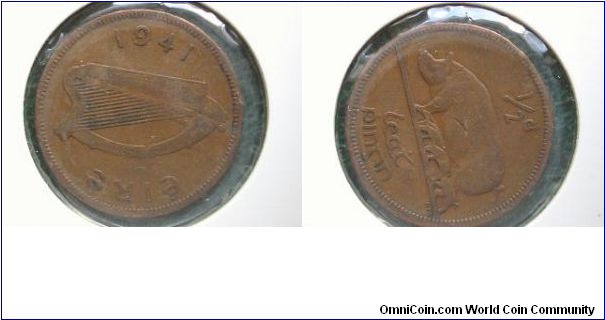 1941 halfpenny ireland