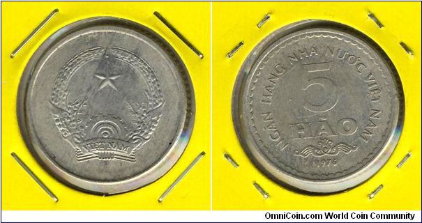 Viet Nam 5 hao 1976