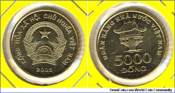 Viet Nam 5000 dong 2003