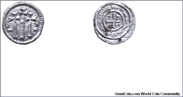 Hungary, denár, no date, Ag, from Stephan II (1116-1131, II. István).                                                                                                                                                                                                                                                                                                                                                                                                                                               