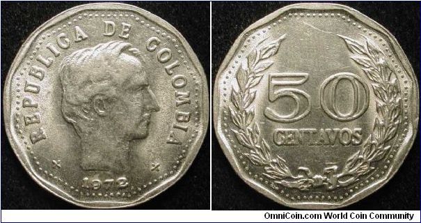 50 Centavos
Nickel clad steel