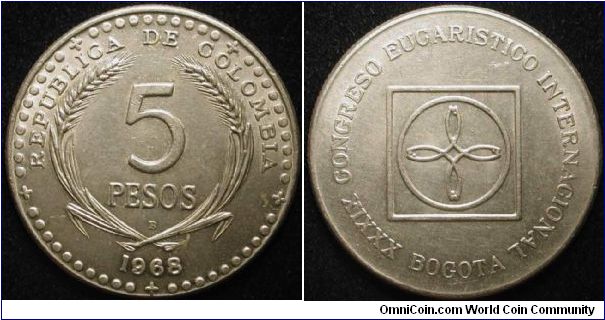 5 Pesos
Cu-Ni
international Eucharistic congress